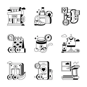 Here is a modern glyph illustrations set of travel and tourism, ready to use Stock Illustration