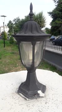 Here is the old lamp Stock Photos
