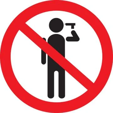 Here suicide is forbidden! Stock Illustration