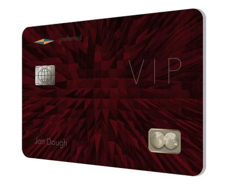 Here is a VIP or preferred customer credit card. Stock Illustration