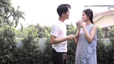 Here is your breakfast darling. Stock Footage 100440174