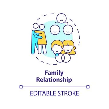 Hereditary diseases loop infographic template Illustrazione stock