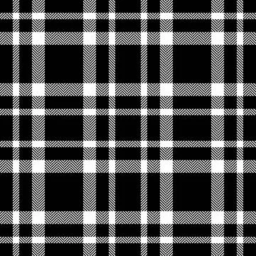 Heritage check background textile, brand vector seamless texture. Duvet cov.. Stockillustratie
