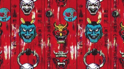 Heritage Knocker Horizontal Motion Video stock 306460457