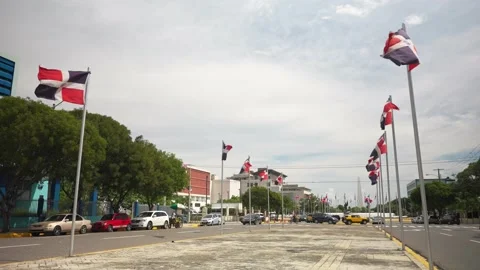 Hermanas Mirabal Square. Stock Footage 163546145
