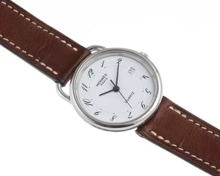 Hermes quartz watch Stock Photos