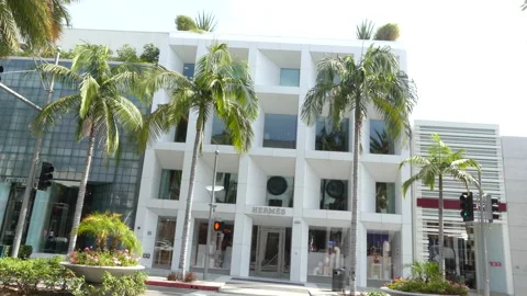 Hermes Store Rodeo Drive Stock Footage 220241905