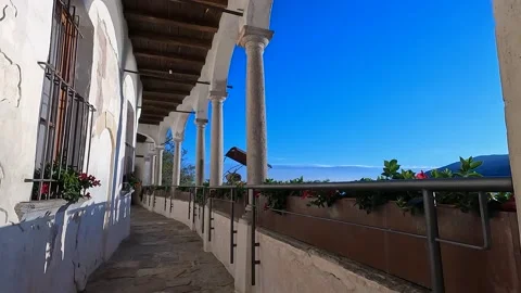 Hermitage on the lake Stock Footage 227344919