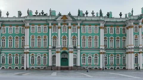 Hermitage Museum Video stock 11105343