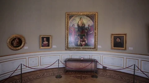 Hermitage museum interior Stockbeeldmateriaal 84655124