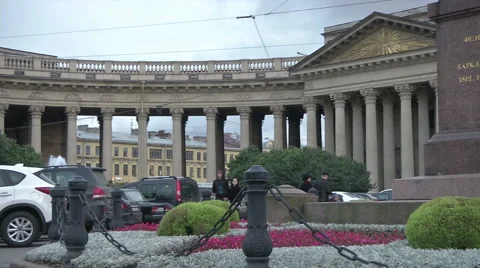 Hermitage Museum of Russia Stock Footage 46129085
