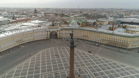 Hermitage Statue I Vídeos de archivo 126099041