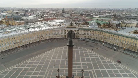 Hermitage statue II Vídeos de archivo 126099057