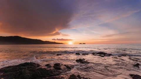 Hermosa Beach Sunset Video stock 169595632