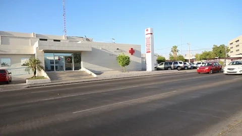 Hermosillo Red Cross Office 스톡 동영상 115206028