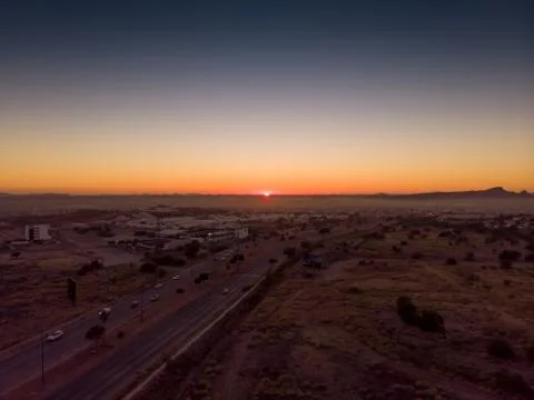 Hermosillo at Sunset 2 Stock Photos