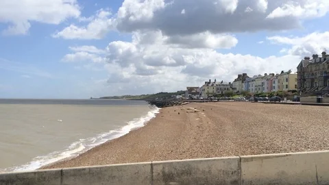 Herne Bay Beach Stock Footage 93837516