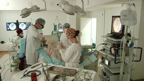 Hernia surgery Stock Footage 130793808