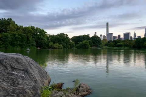 Hernshead Promotory Central Park Stock Footage 146707033