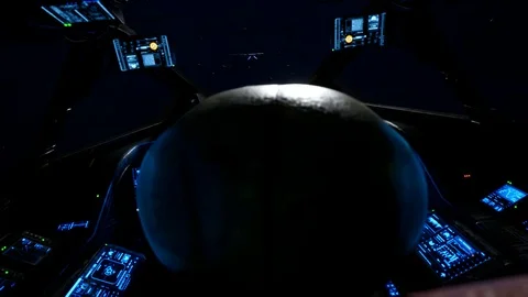 Hero secures data and escapes enemy fire Stock Footage 119065539