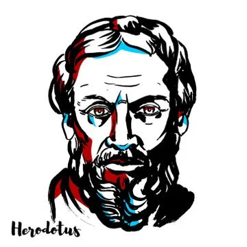 Herodotus Stock Illustration