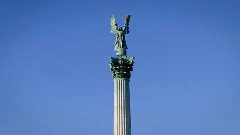Heroes' Square, Budapest Видео 221197468