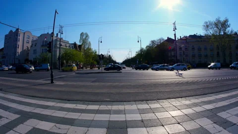 The Heroes Square in Budapest, Hungary 스톡 동영상 139368009