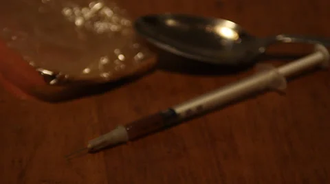 Heroine set up Soft Focus Stock Footage 28838028