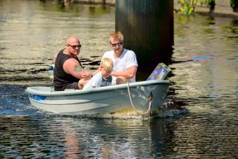 The herring race Stock Photos