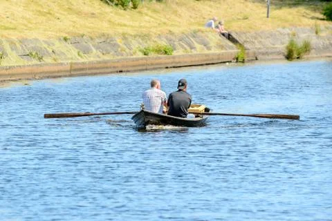 The herring race Stock Photos