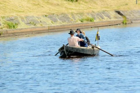 The herring race Stock Photos