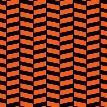 Herringbone abstract background. Red colors seamless pattern with chevron dia Stock Illustration