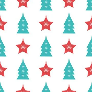 Herringbone and star pattern for use in web design Stock Illustration