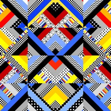 Herringbone aztec pattern. Seamless quilting design background. Vector image 스톡 일러스트