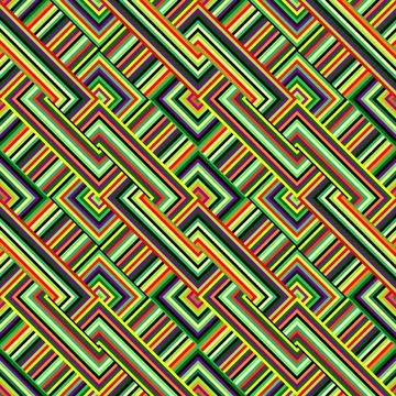 Herringbone aztec pattern. Seamless quilting design background. Vector image Stock Illustration