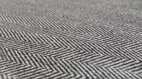 Herringbone background, macro shot of tweed fabric cloth. Stock Footage 108969472