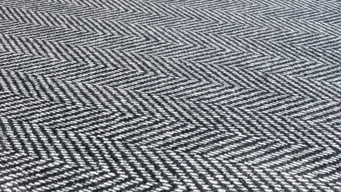 Herringbone background, macro shot of tweed fabric cloth. Stock Footage 108970446