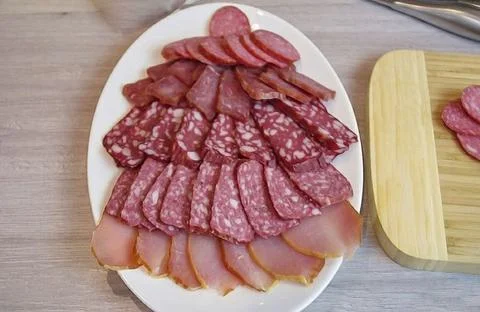 Herringbone Meat 6 Foto stock