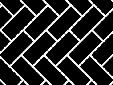 Herringbone Pattern, Brick or Paving Block Motif 스톡 일러스트