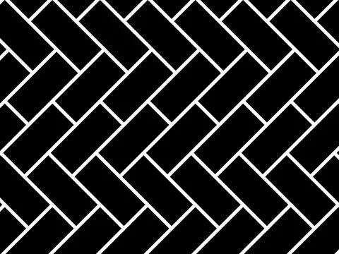 Herringbone Pattern, Brick or Paving Block Motif Illustrazione stock