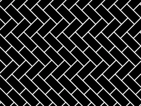 Herringbone Pattern, Brick or Paving Block Motif Illustrazione stock