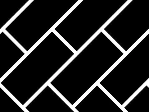 Herringbone Pattern, Brick or Paving Block Motif Stock Illustration