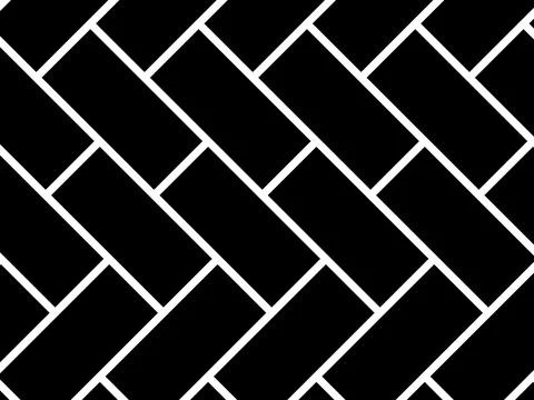 Herringbone Pattern, Brick or Paving Block Motif Stock Illustration
