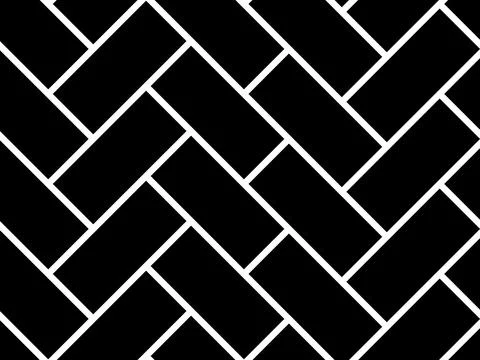 Herringbone Pattern, Brick or Paving Block Motif Stock Illustration