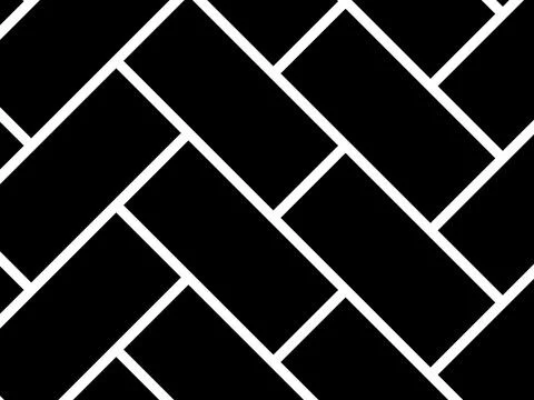 Herringbone Pattern, Brick or Paving Block Motif 스톡 일러스트