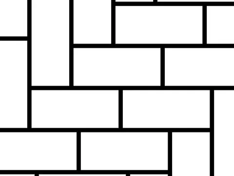 Herringbone Pattern, Brick or Paving Block Motif 스톡 일러스트