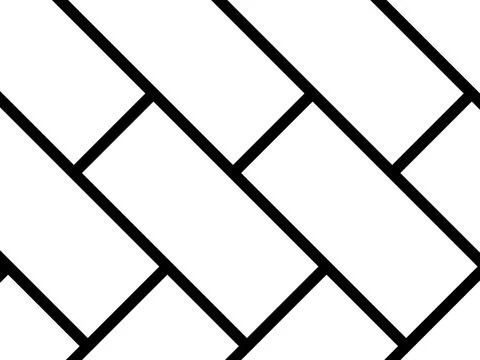 Herringbone Pattern, Brick or Paving Block Motif Illustrazione stock