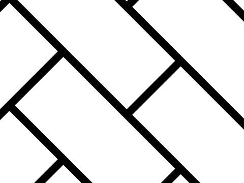 Herringbone Pattern, Brick or Paving Block Motif Stock Illustration