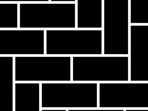 Herringbone Pattern, Brick or Paving Block Motif Illustrazione stock