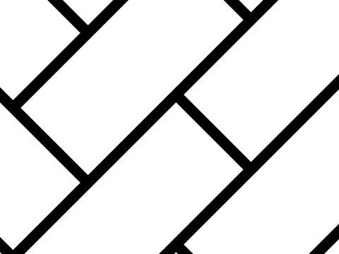 Herringbone Pattern, Brick or Paving Block Motif 스톡 일러스트